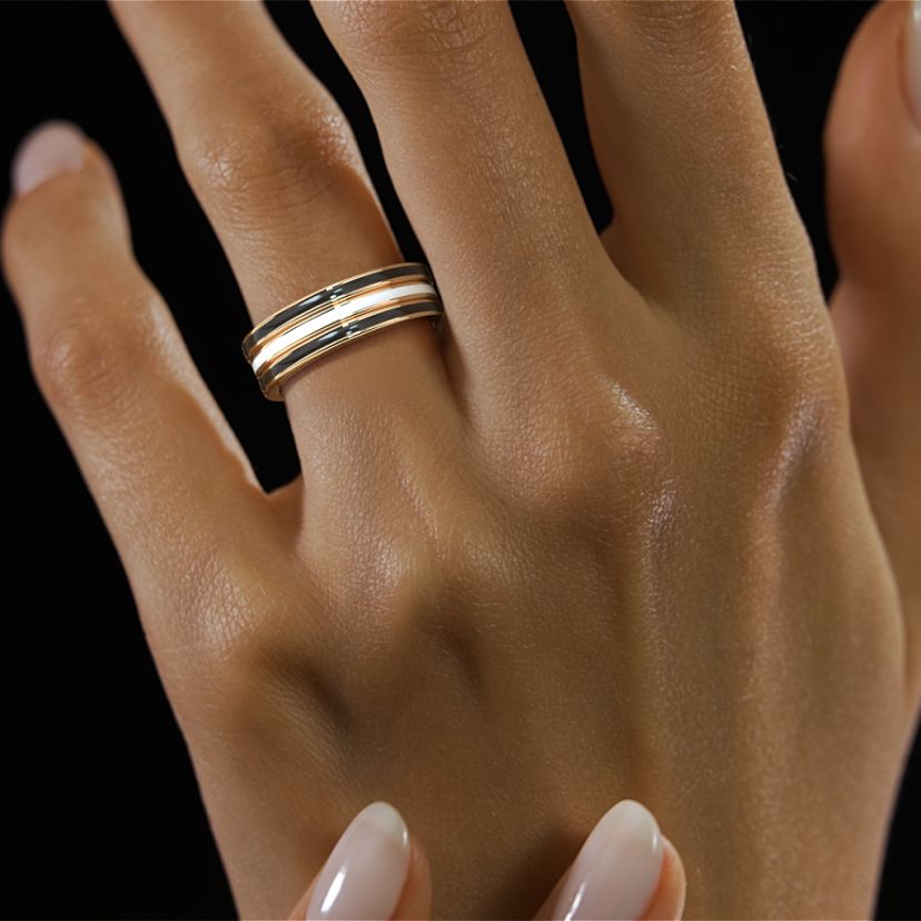 The Noirelle Stackable Ring - image 4