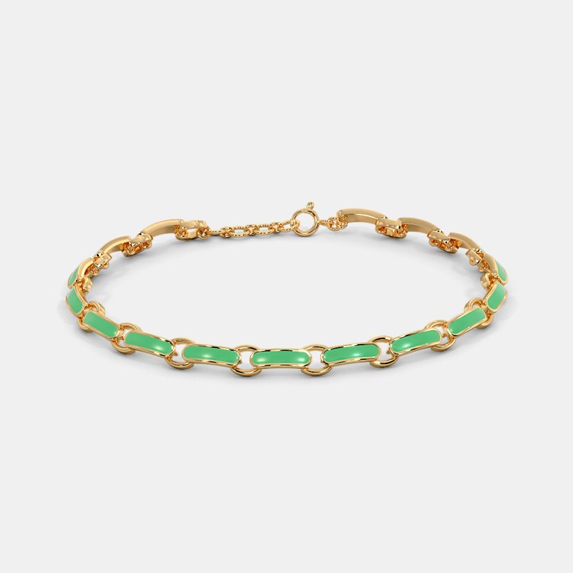 The Prismatic Hue Link Bracelet - image 1