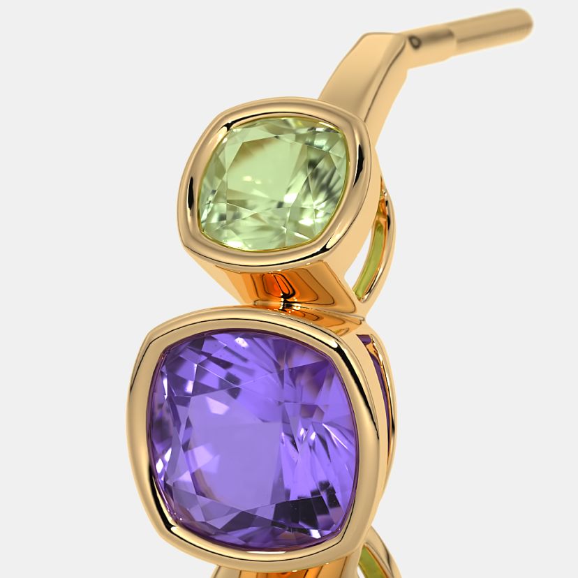 The Aurista J Hoop Earrings - image 4
