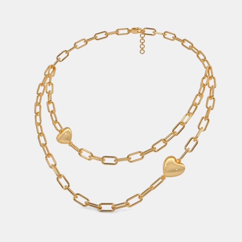 The Maelie Heart Layered Necklace - image 5