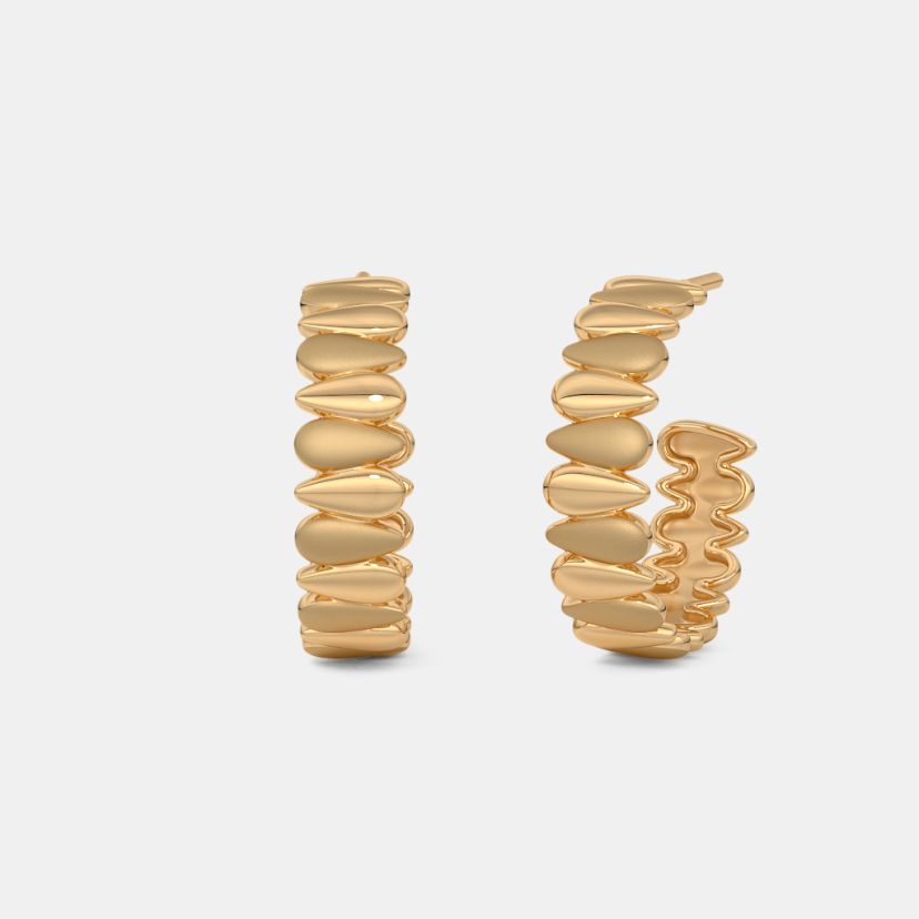 The Altan J Hoop Earrings - image 1