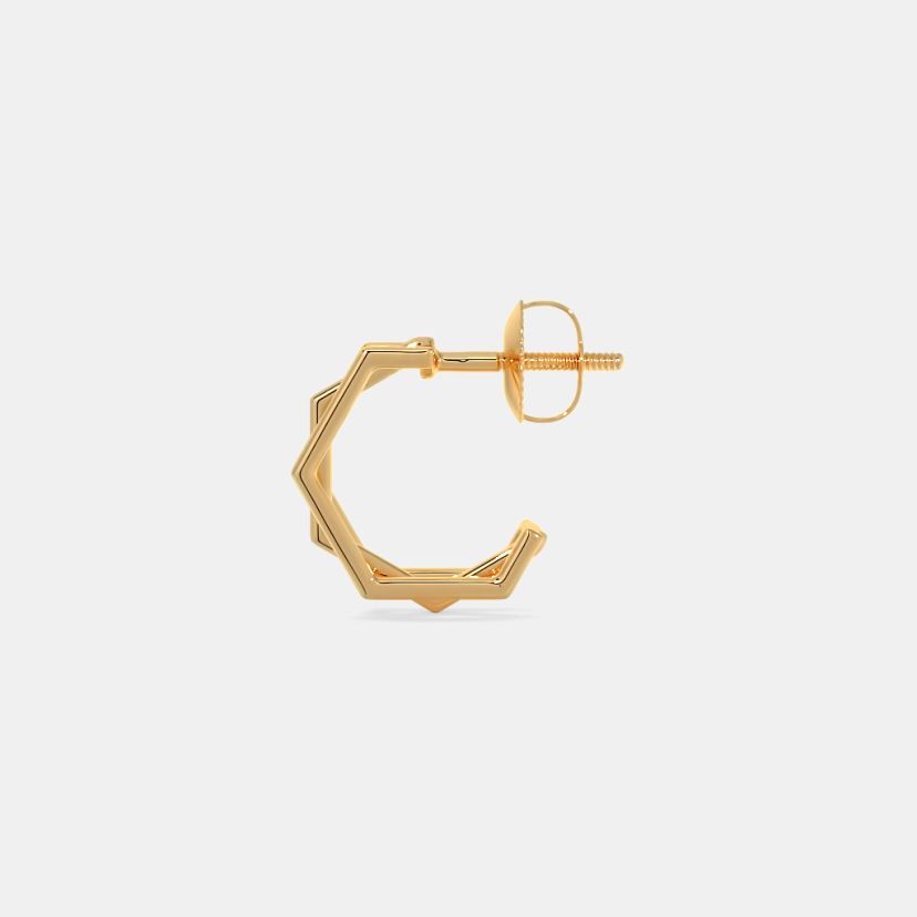 The Ternion J Hoop Earrings - image 8