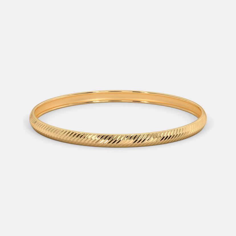 The Arkee Textured Round Bangle - image 4