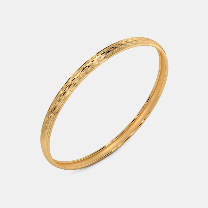 The Ardit Textured Round Bangle - image 1