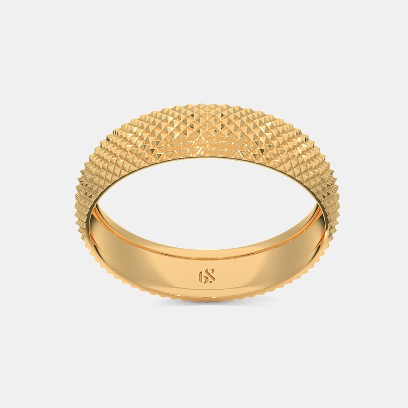 The Ofira Textured Band Ring For Him - image 7