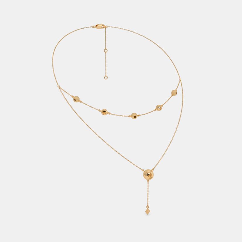 The Triad Geometry Layered Necklace - image 6