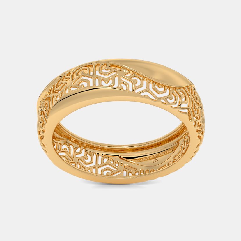 The Ligne Band Ring For Him - image 7