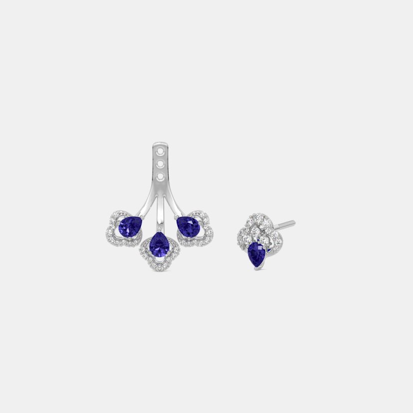 The Prismia Front Back Earrings - image 4