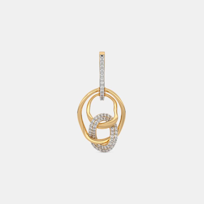 The Ondine Dangle Hoop Earrings - image 4