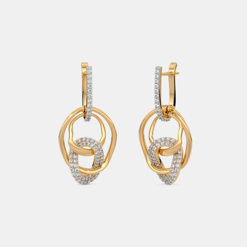 The Ondine Dangle Hoop Earrings - image 1