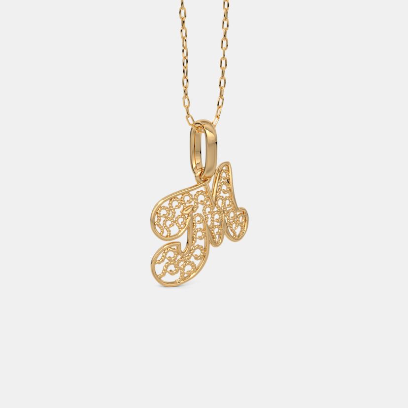 The Monara M Initial Pendant - image 6