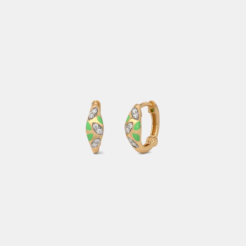 The Evonix Huggie Earrings - image 1