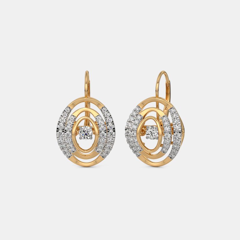 The Wavora Dangle Hoop Earrings - image 1