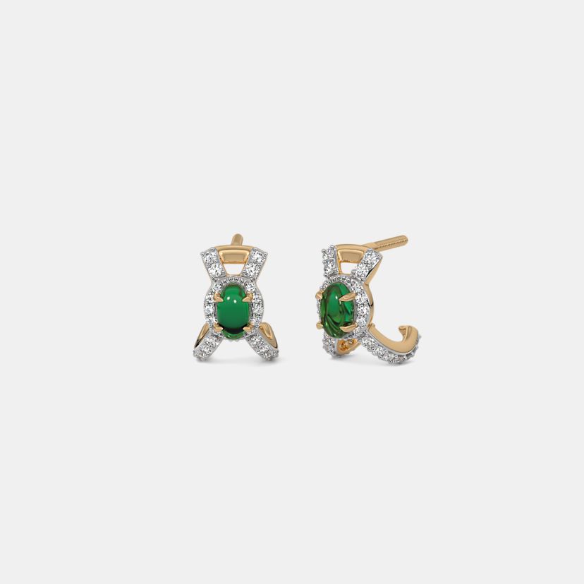 The Noeva J Hoop Earrings - image 1