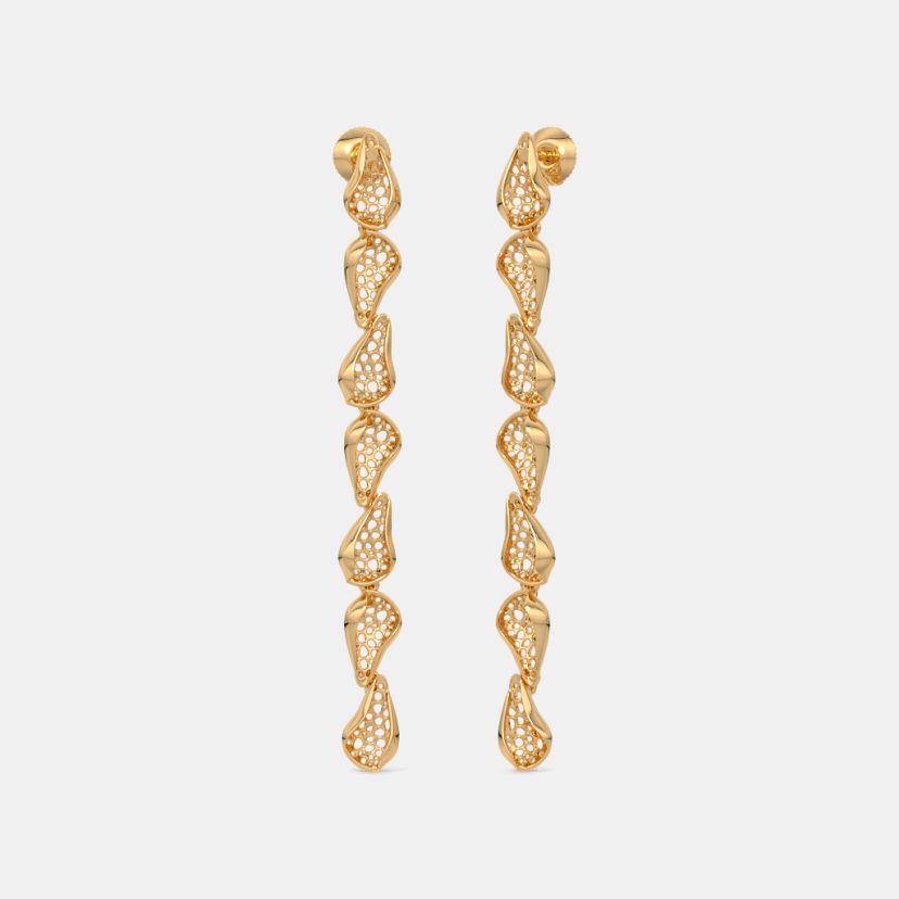 The Strandz Shoulder Duster Earrings - image 1