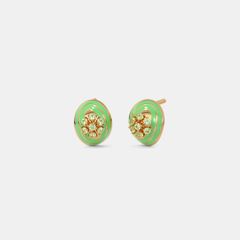 The Limepunch Stud Earrings - image 1