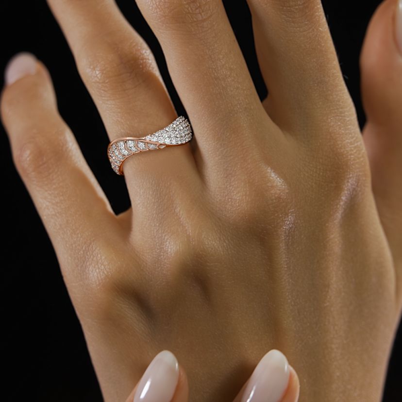 The Cleffe Band Ring - image 4