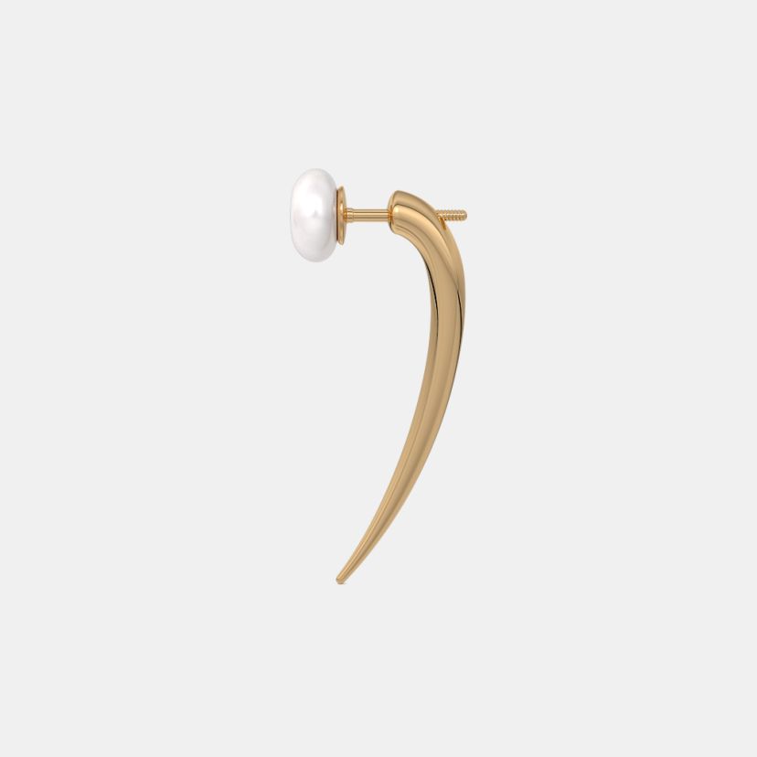 The Lunae Claw Front Back Earrings - image 5