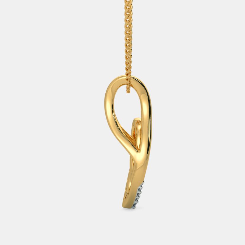 The Avnita Pendant - Side View 1