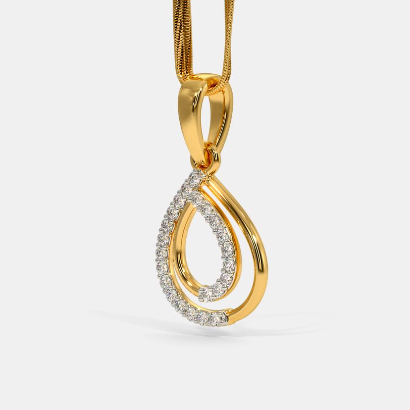 The Pema Pendant - Angle View 1