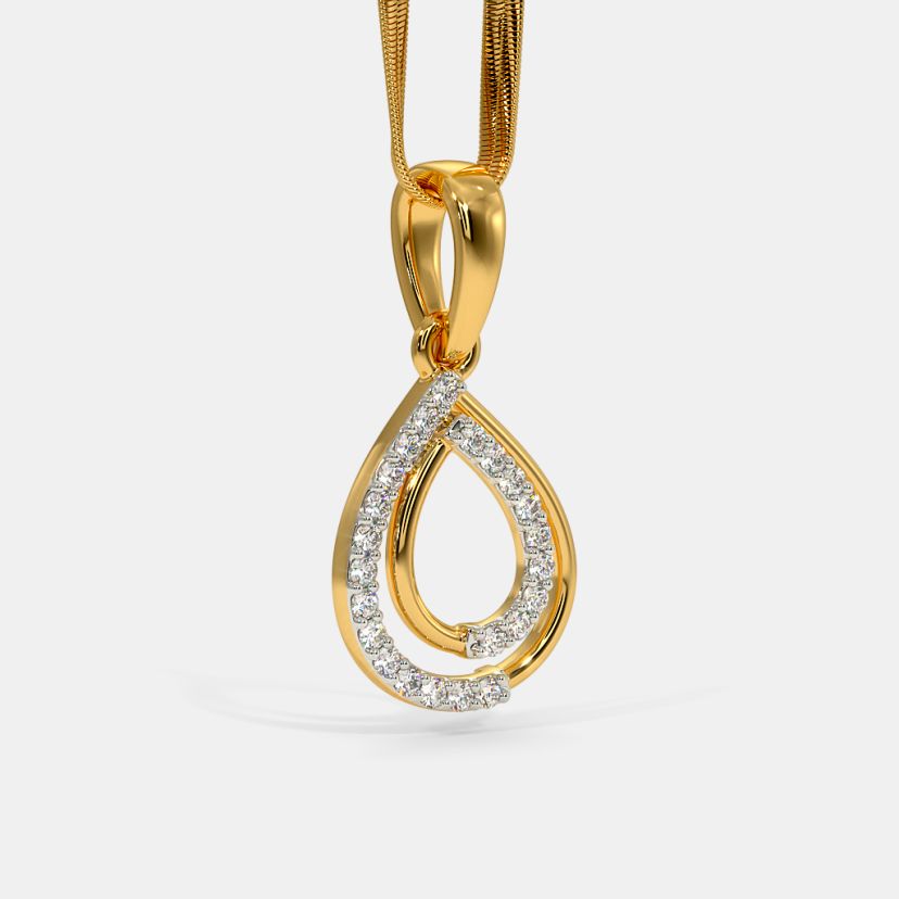 The Pema Pendant - Side View 1