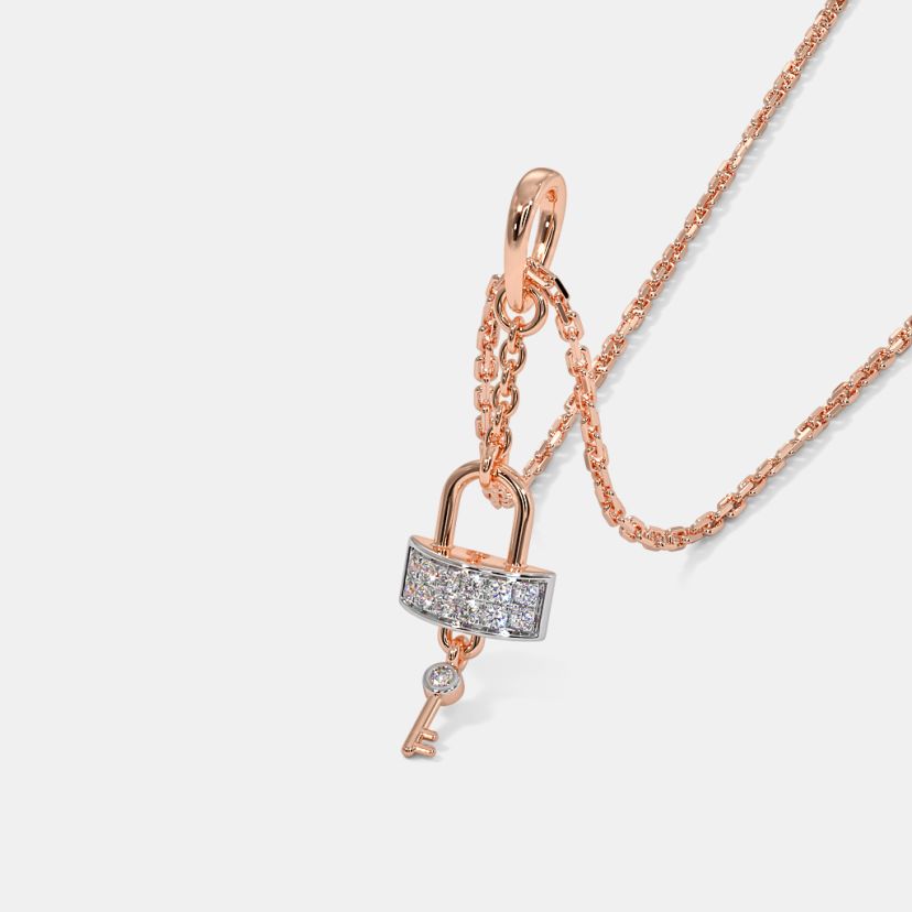 The Naiara Lock Pendant - image 1
