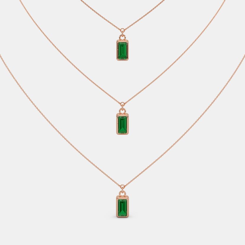 The Mahogany Layered Necklace - image 4