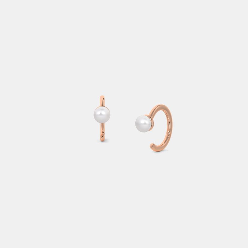 The Benicio Multi Pierced Hoop Earrings - image 1