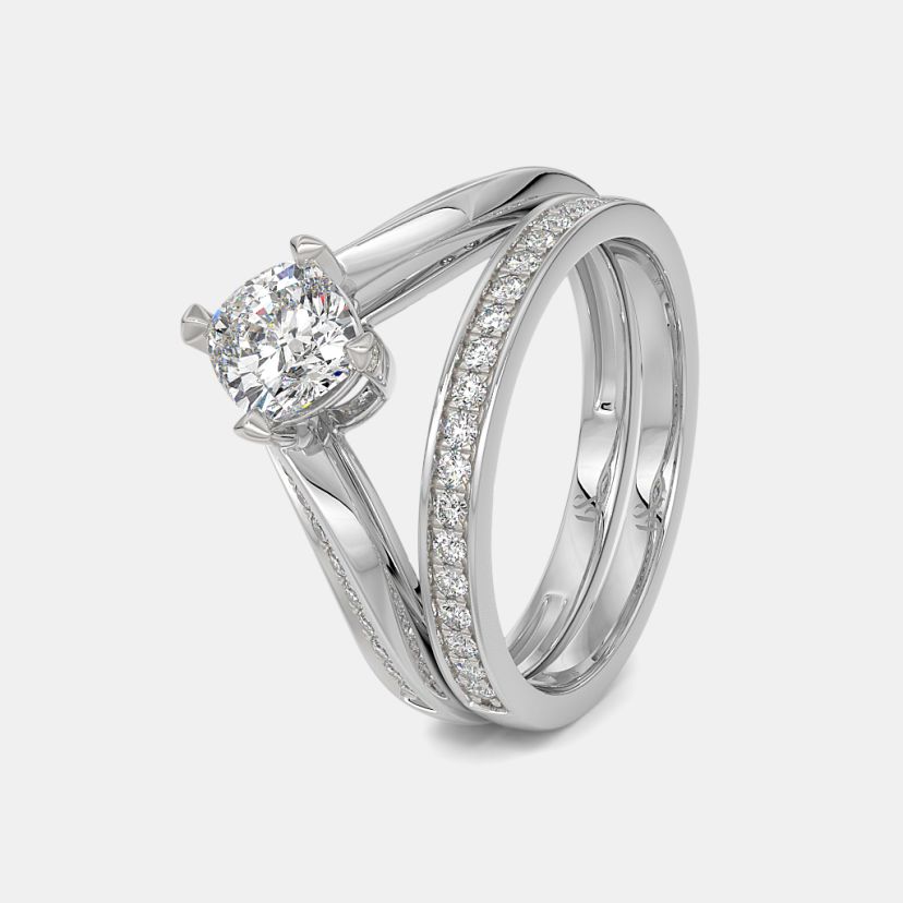 The Brillessa Bridal Ring Set - image 1