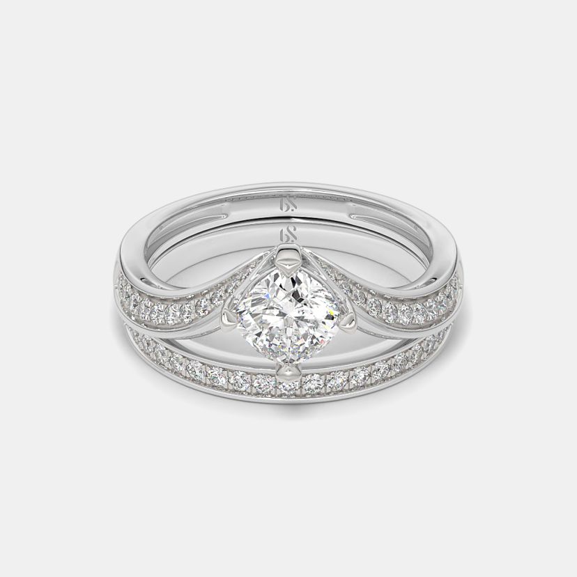 The Brillessa Bridal Ring Set - image 8