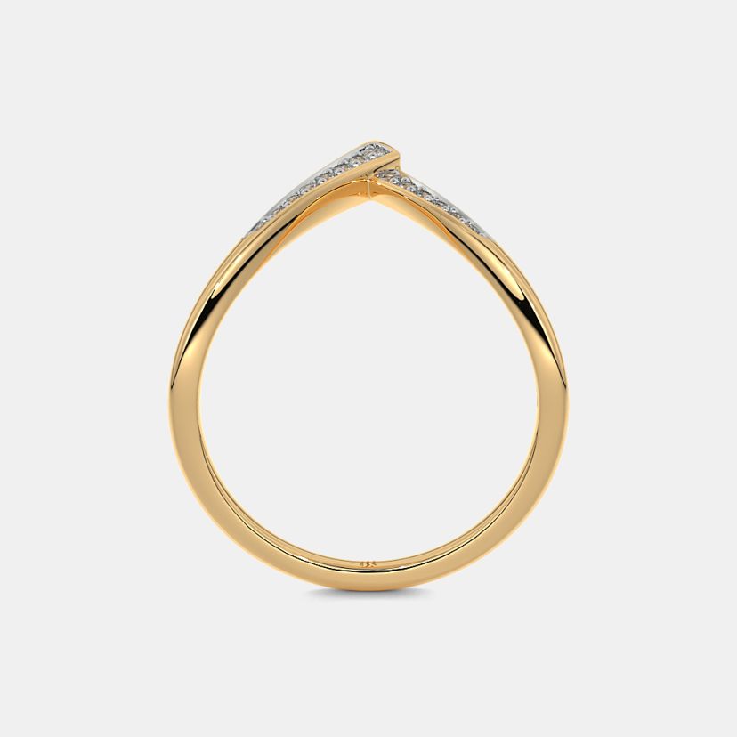 The Carla Chevron Ring - image 8