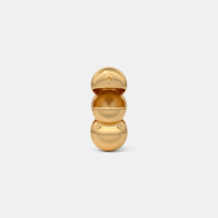 The Nacre J Hoop Earrings - image 7