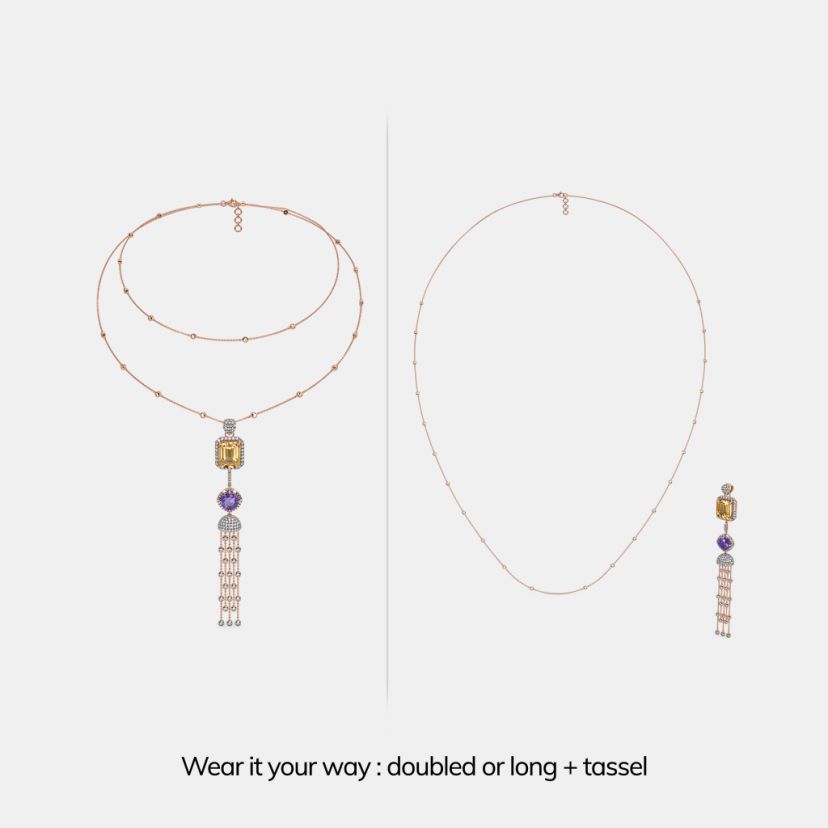 The Fangra Tassel Necklace - image 4