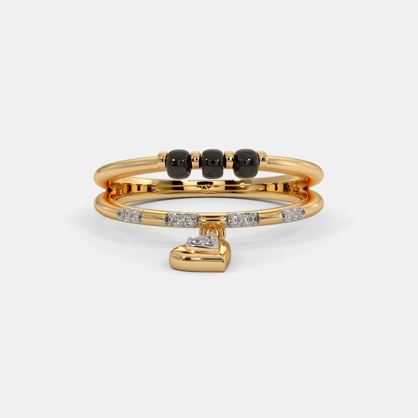 The Oudia Charm Mangalsutra Ring - image 5