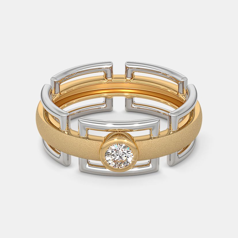 The Murdoch Solitaire Ring For Him - image 5