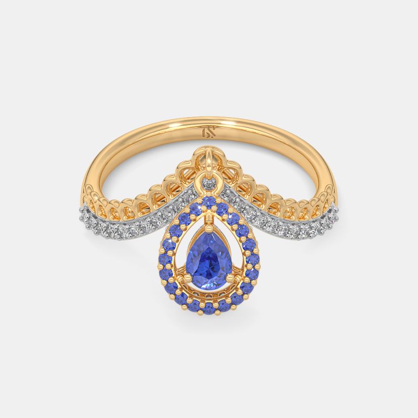 The Nedra Chevron Ring - image 6