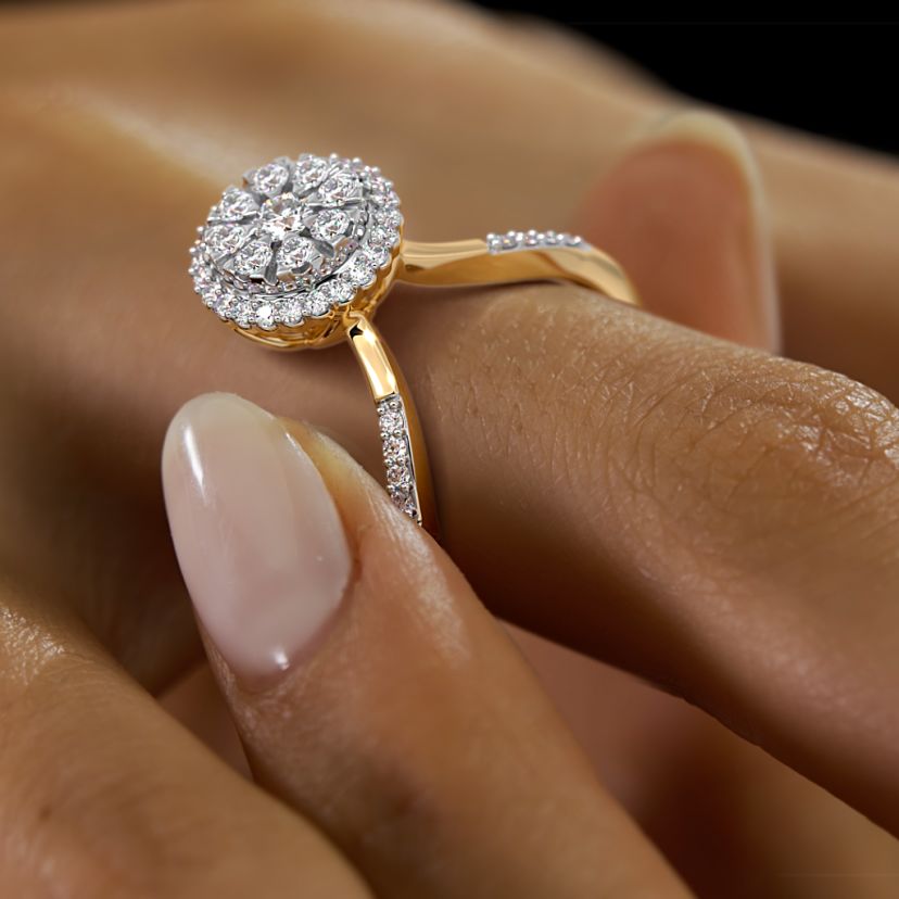 The Denza Chevron Ring - image 6
