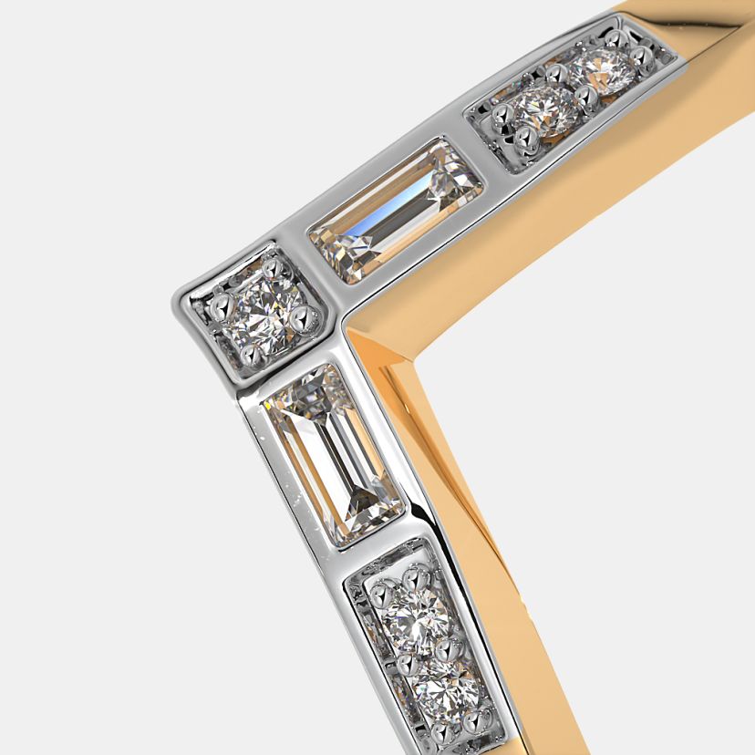 The Noemie Chevron Ring - image 5
