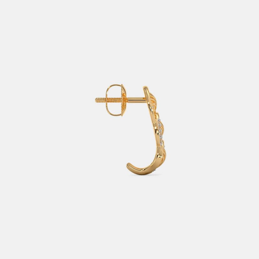 The Zelie J Hoop Earrings - image 7