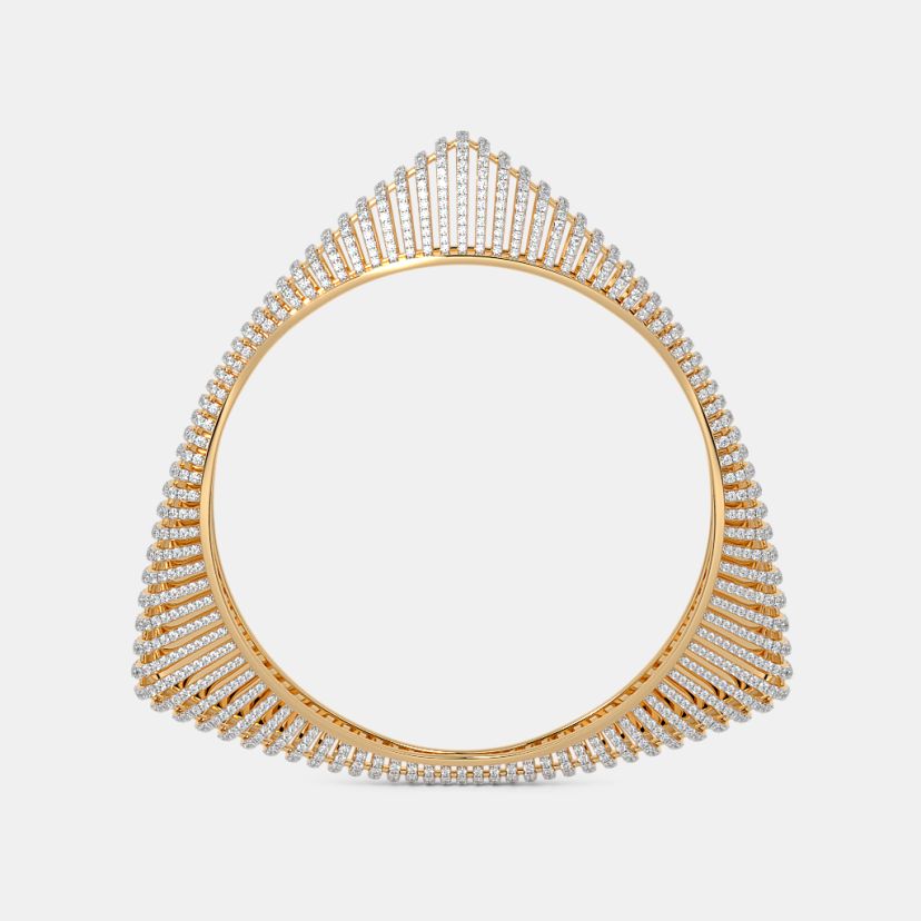 The Trinora Geometric Bangle - image 5