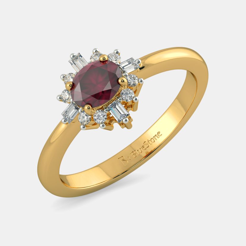 Buy Oval Rings Online BlueStone India s 1 Online