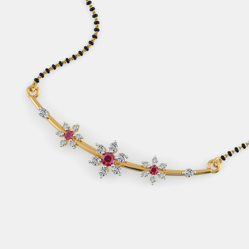 The Utpala Mangalsutra Pendant - image 8