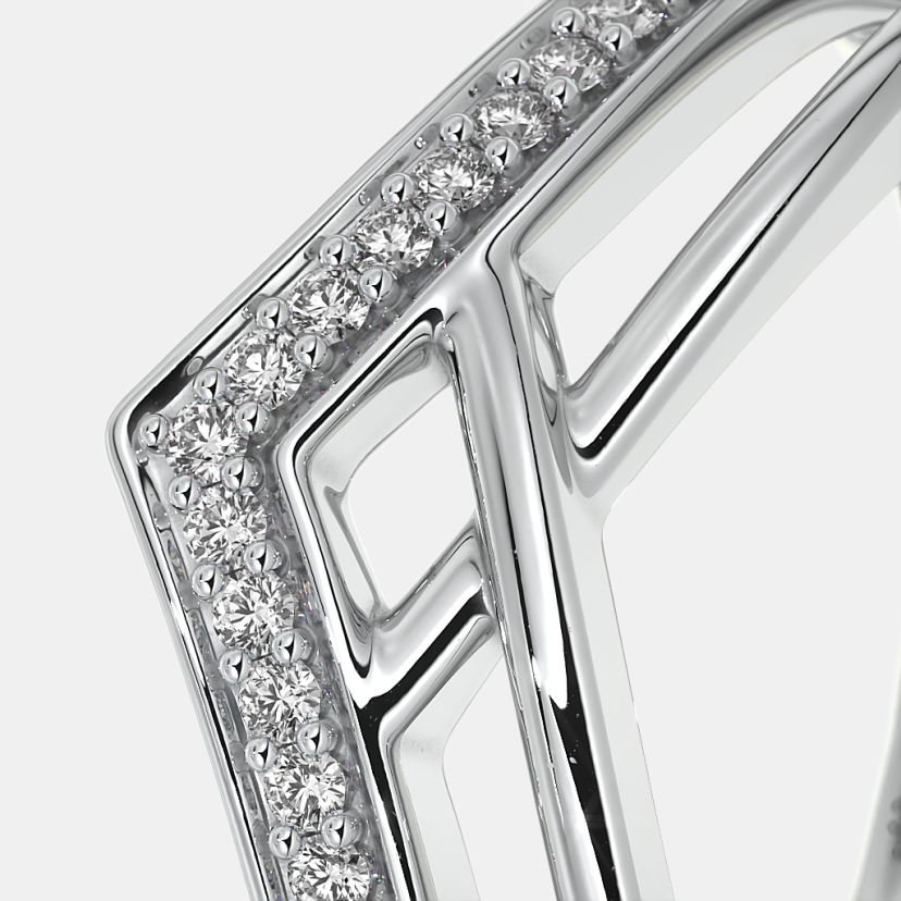 The Sofiana Chevron Ring - image 5