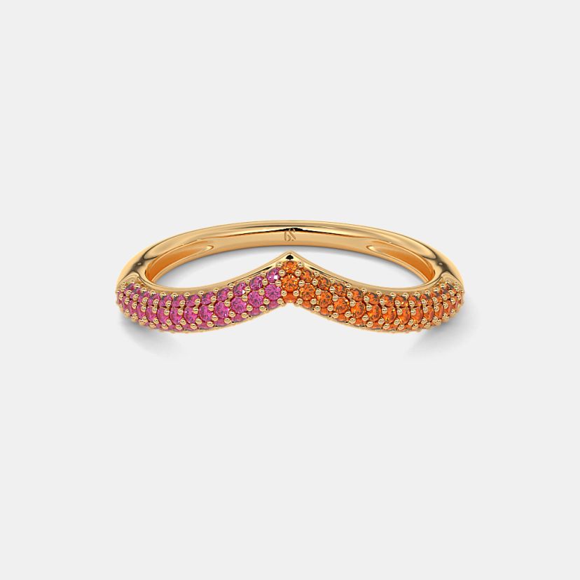 The Renisa Chevron Ring - image 7