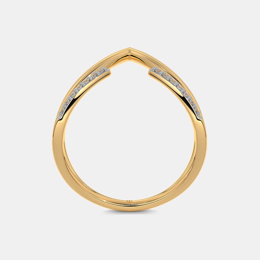The Arilena Chevron Ring - image 8