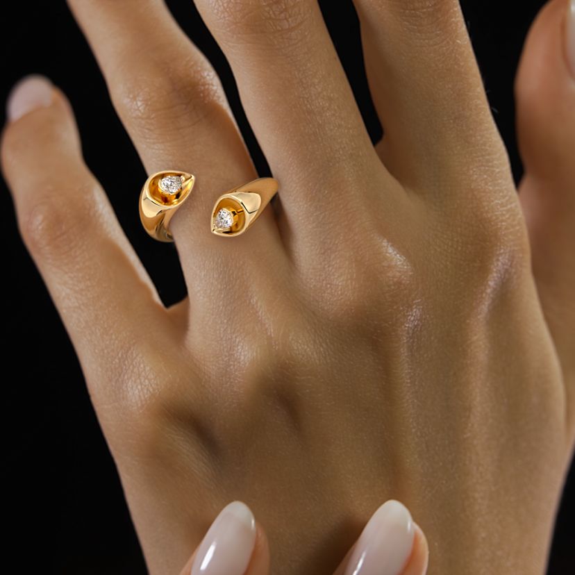The Pradya Top Open Ring - image 4