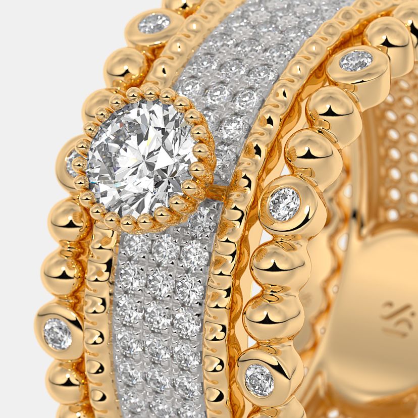 The Alzian Bridal Ring Set - image 5