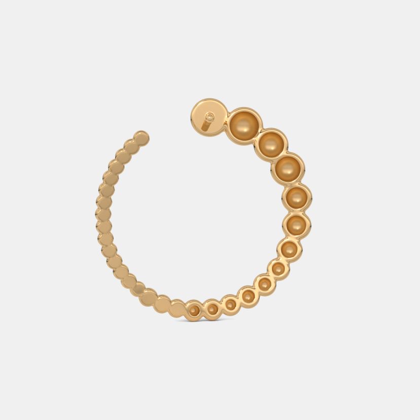 The Wontony Orange Peel Hoop Earrings - image 7