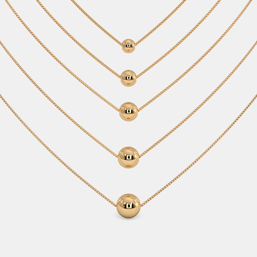 The Sphered Layered Necklace - image 4