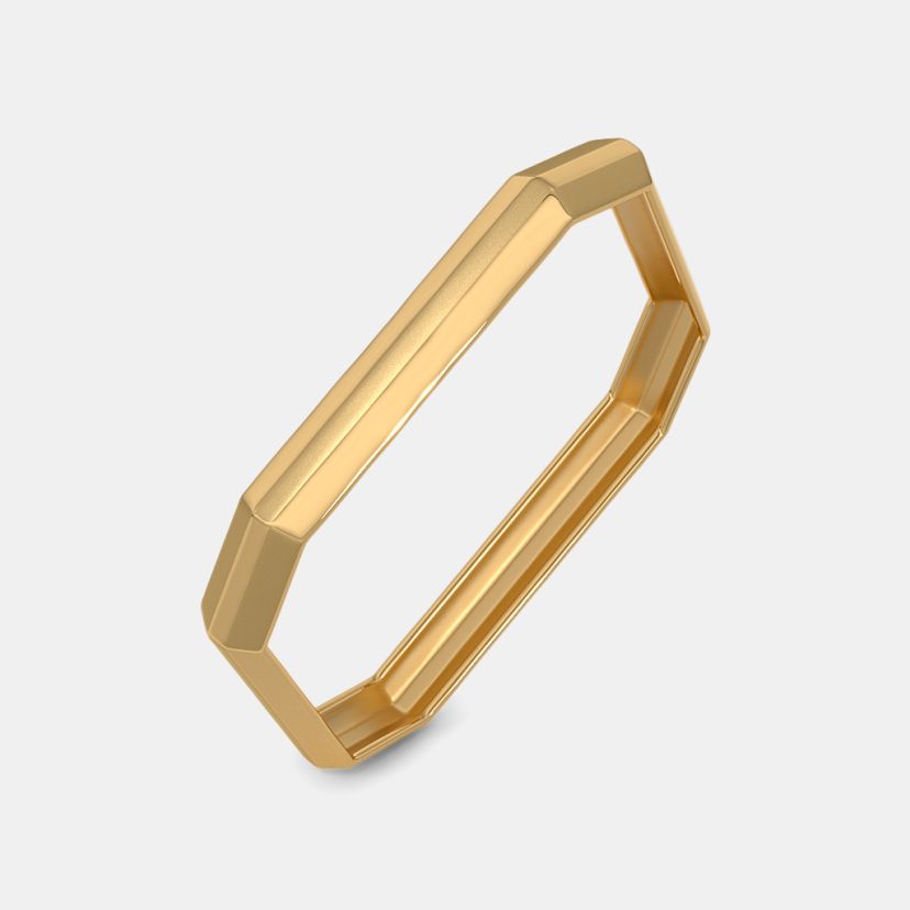 The Axia Geometric Bangle - image 1